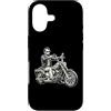 Lincoln Motorcycle Patriotic Merch Store Custodia per iPhone 17 Abraham Abe Lincoln Motociclista Americano USA Papà Uomini