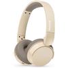 Philips TAH3209BG Cuffie On-Ear wireless bluetooth leggere con isolamento acustico passivo - 25 ore di riproduzione, suono naturale, chiamate chiare, bassi dinamici, 2 ore di carica USB-C - Beige