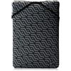 HP Custodia Protettiva Reversibile per Laptop Portatili fino a 14 Pollici, Profilo Sottile e Senza Cerniera, Tessuto in Neoprene Disinfettabile e Lavabile in Lavatrice, Design Nero/Grigio Geometrico
