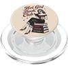 Soft Girl Aesthetic | Book Lover Hot Girl Book Club Book Amante Lettura Retro Reader PopSockets PopGrip per MagSafe