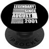 Lustige Geburtstagssprüche zum 25. 25° compleanno leggendario da agosto 2001 frase compleanno PopSockets PopGrip Adesivo