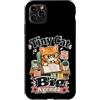 Jimbeels Custodia per iPhone 11 Pro Max Piccolo gatto grande programma frase ironica retro