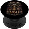 Truck Driver Dad Trucker Design Co Camionista Papà Patriottica Bandiera Americana Trucker Fathers Day PopSockets PopGrip Adesivo