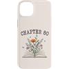 Librarian Bookish Bookworms & Novel Writ Custodia per iPhone 14 Plus Capitolo 80 - Amanti dei libri & Lettori 80° compleanno Fiori di campo