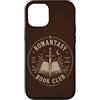 Bookworm Reading Fantasy Romance Book Custodia per iPhone 12/12 Pro Romantasy Book Club Romance Fantasy Reader Amante dei libri