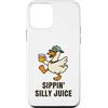 Funny Lemonade Shirts Lemonade Stand Custodia per iPhone 12 mini Sippin' Silly Juice Funny Silly Goose Lemon Stand Limonata