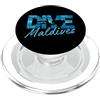 Therapy Designs Dive The Maldive Scuba Diving Trip Diver Tee PopSockets PopGrip per MagSafe