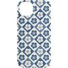 generic Custodia per iPhone 14 Plus Motivo con fiori di ciliegio Sakura blu indaco