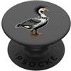Fearless Goose Studio Fearless Punk Oca Uccello Spillo Collare Edgy Oche Amante Arte PopSockets PopGrip Adesivo