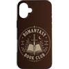 Bookworm Reading Fantasy Romance Book Custodia per iPhone 16 Plus Romantasy Book Club Romance Fantasy Reader Amante dei libri
