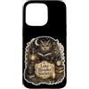 Jimbeels Custodia per iPhone 15 Pro Max Gufo lettura Libri prima del rumore