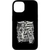 Lincoln Motorcycle Patriotic Merch Store Custodia per iPhone 13 Abraham Abe Lincoln Bandiera USA Biker Americano 4 luglio