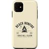 Fun Beach & Vacation Apparel HHWCo. Custodia per iPhone 11 Spiaggia Falò Social Club Spiaggia Vacanze Vibes Estate