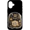 Jimbeels Custodia per iPhone 16 Gufo lettura Libri prima del rumore