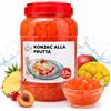 Generico Konjac alla Frutta 2,5Kg - Cubetti di Gelatina Konjac al Gusto Frutta - Dessert Tropicale Pronto All'Uso - Ideale per Bubble Tea, Macedonie, Yogurt, Dolci, Bevande Fresche (KONJAC ALLA FRUTTA)