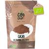 CIBO CRUDO crudo biologico vegan Cacao Amaro in Polvere - 200g. Cacao in Polvere Biologico Naturale e Puro. Cacao in Polvere Bio Ricco di Antiossidanti Magnesio Ferro Vitamina B1 e B2.