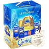 irpot Confezione Regalo Gioiello Personalizzabile con Pallina Tag Augurale in legno Confezione Alimentare Natalizia 5 Pezzi, personalizzata dedica auguri Natale