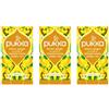 Pukka Tisane, Lemon Ginger & Manuka Honey, Tisana Biologica adesso migliorata per un gusto più intenso, con Ingredienti 100% Naturali,20 Filtri ora CONFEZIONE DA 3!
