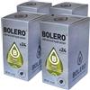 Generico SET 96 BOLERO DA 3 GRAMMI Kiwi Preparato istantaneo polvere solubile in bustine Sticks per Bevande con Stevia e Vitamina C e Senza Zucchero ideale per fitness e diete