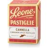 Pastiglie Leone alla CANNELLA | Le mitiche Pastiglie Senza Coloranti Artificiali e Senza Glutine | Prodotto Vegano | Confezione da 10 Astucci tascabili da 27g