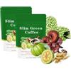 FFEEJ Caffè Dimagrante Istantaneo Naturale Alle Erbe - Caffè Brucia Grassi For Perdere Peso, Senza Zucchero E A Rapido Scioglimento(2PC)
