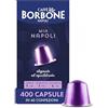 Caffè Borbone Miscela Mia Napoli - 400 Capsule ALLUMINIO (4 confezioni da 100) - Compatibili con le Macchine ad uso domestico Nespresso*