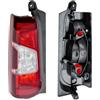 LONGLING Fanale posteriore sinistro fanale posteriore posteriore per Citroen Berlingo Peugeot Partner Opel Combo Toyota ProAce City 2016-2024 Fiat Doblo 2022-2024