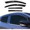 OMAC 4X Deflettori Aria Regenabweiser compatibile con Hyundai i20 2020-2025 Acrilico Dunkel