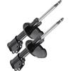BESTPRICE 2x Ammortizzatore a gas a pressione anteriore Puntone a doppio tubo, compatibile con RENAULT TWINGO I (C06_)