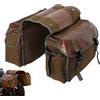 Generic Borse da Sella per Moto, Borsa da Sella Impermeabile in Tela - Borsa per Attrezzi da Bici | per Moto, Bicicletta, Scooter, Touring, Pendolarismo, Viaggio, Road Trip, Guida Urbana