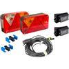 UNITRAILER Set Fanali Posteriori Dobplast DPT35 6 Funzioni e Luci Ingombro LED Dobplast DPT15 Cablaggio Elettrico Mantes 7 Metri 7 Pin Connettori Rapidi 12V 24V per Rimorchio Carrello Bisarca