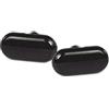Generico Segnale Svolta Per Dacia Per Duster H79 2010-2018 Indicatore dinamico sequenziale a LED laterale Lampada di segnalazione Frecce Laterali(Smoked black)