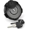 Generic Coperchio per serbatoio carburante moto con chiave per Honda CRM50R CRM75R MTX80RF MTX125 NX125 NX250 MTX200RW TLR200 XL250R NX 500 650 XL600R XL600RM SLR650 XRV65 XR650L XRV750 Africa
