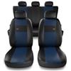 Mossa Coprisedili compatibili con Fiat Panda II III Hatchback 2003-. XL-BL