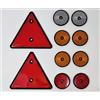 BITS4REASONS Maypole New Model Full Caravan rimorchio Box Cavalli riflettori di Sicurezza Kit autoadesivi e bullone Opzione sul Lato Frontale e unità