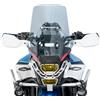 Lorababer Parabrezza moto adatto per 450MT 450MT 2024 2025 Double Bubble Winddeflettore visiera Light Smoke