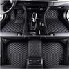 Generic Tappetini per auto, tappetini per auto per Volkswagen VW Tiguan 2. Gen SWB (5 posti) 2016-2023 | Tappetino per tappetino automatico per fila anteriore posteriore in pelle con coper