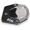 LXZNRQU Moto Estensione Piede Per B&M&W R12G/S R12 G/S 2026 2025Moto Cavalletto Estensore Piede Laterale Piastra Di Estensione Antiscivolo Base Allargata
