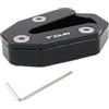 WQWQUM Piastra di supporto del cuscinetto di estensione Piastra Di Estensione Del Cavalletto Laterale Piede CNC Per Moto, Adatta Per TDM900, TDM 900 2002-2010, TDM900A 2005-2010