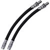 ENVA MADE FOR QUALITY BESTPRICE 2x tubo freno posteriore Compatibile con BMW Z1 Roadster, Serie 3 (E36) (E46) (E30), Serie 5 (E34) (E28), Serie 7 (E23), Serie 8 (E31), Serie 3 (E21), 2500-3.3 (E3), Serie 6 (E24)
