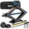 IMAYCC - Cric universale 3T, con 2 cric per auto, con impugnatura a cricchetto, con impugnatura a cricchetto, kit di emergenza per la manutenzione di SUV MPV e riparazione