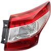 SQIFBA Faro Posteriore Lampada Di Coda Laterale Sinistra/destra PER Nissan PER Qashqai PER MK2 J11 2014-2016 Lampada Freno Fanale Posteriore Con fanali posteriori dell'auto(Outside-right)