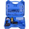 DAYUAN Kit tester pompa freno pompa a vuoto Set manometro e kit spurgo freni per auto con adattatori alloggiamento maniglia in metallo