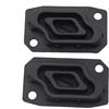 MB SPARE PARTS Coppia Gommini Protezione Leva Freno e Frizione compatibili con Pompe Brembo - Kit Parapolvere per KTM, Husqvarna, GasGas, Sherco, Beta - Ricambio Racing Alta Resistenza (Nero)