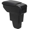 ZENVI Braccioli Compatible with Citroën C3 Braccioli 2009-2013 Console Centrale Organizer Immagazzinaggio Scatola Doppio Spazio Può essere come supporto gomiti