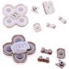 Deal4GO Pulsante in gomma siliconica Contatti conduttivi Pad set di ricambio per interruttore Joycon Controller Contact Membrana