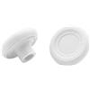 THLMT 2 pezzi di cappucci per joystick compatibili con AYN Thor, cappucci a bilanciere per levette delle console di gioco, ricambio per i pulsanti delle levette (bianco)
