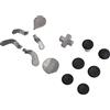 Yitre Set di Joystick per Gamepad, Staccabile, Non Facile da Indossare, Set di Controller per Joystick in Metallo di Diversa Altezza per XBOX ONE ELITE Series 2