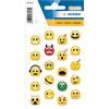 HERMA 3162 - Adesivi per bambini, motivo emoji, 20 pezzi, in alluminio, opachi, permanenti, per ragazze e ragazzi, colorati