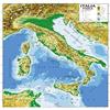 Aurora Store.it CARTINA CARTA GEOGRIFICA ITALIA BIFACCIALE FISICA POLITICA 100X140CM PLASTIFICATA